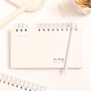 دفتریادداشت تودولیست (کاغذ سفید) 2تکه 210*110  برگ سری پیور بیوتی کد71516