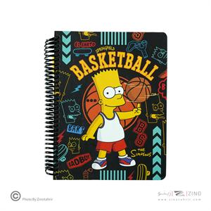 پلنر80برگ160*210سیمی جلدسخت لانگو سری سیمسون ها