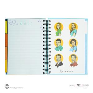 پلنرفرندز جلدسخت فنردوبل 15*21.5همیشه کد