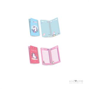 تودولیست100برگ17*10سیم از بغل فانتزی آبرنگ کدA035