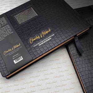 دفتر Charls رحلی ترمو طلاکوب افقی همیشه