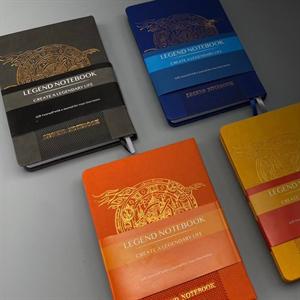 دفتر192 برگ14*21ته دوخت جلد ترمو همیشه سری لجند