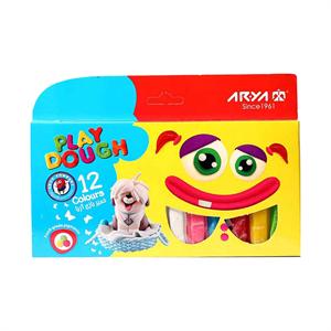 خمیرمقوایی12رنگ آریا کد1058*144عدد*