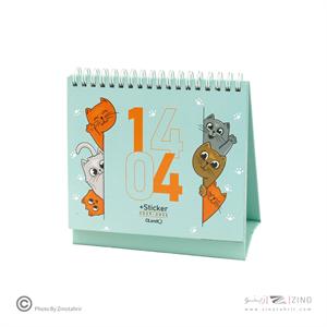 تقویم رومیزی16*13همراه بااستیکریادآوریSecret garden الند1404