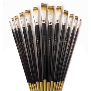 قلموتخت دسته بلندطلایی شماره جورپارس آرتیست سری4000