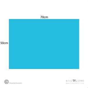 فوم برد5میل آبی روشن70*50