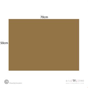 فوم برد3میل قهوه ای70*50