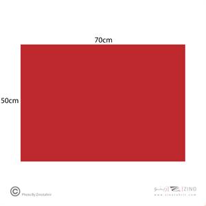 فوم برد3میل قرمز70*50