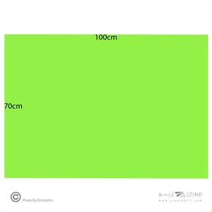 فوم برد3میل سبزروشن70*100