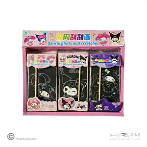 دفتر یادداشت جادویی اسکراچ(طرح کرومی) کدB11 یا کدCS-105