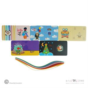 پک کاغذملیله وکارت تشکر100برگی اوریکا