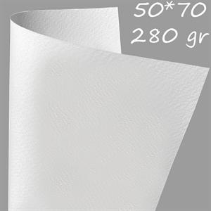 مقوا280گرم 70*50 سفیدبافت چکشی فاوینی /مودی