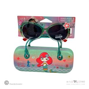 عینک آفتابی یووی400 با کیف وست پری دریایی کد2075-4