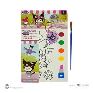 نقاشی آبرنگی (طرح فانتزی) کد006یاکدZC-706