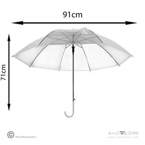 چتر فانتزی(شفاف) کدB-203