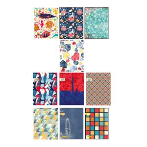 دفتر120برگ رحلی سیمی ایده