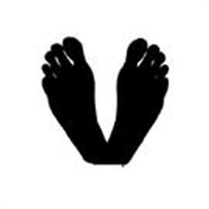 بوک مارک فلزی پیل طرح پا