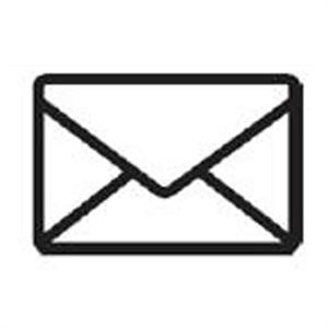 بوک مارک فلزی پیل طرح پاکت