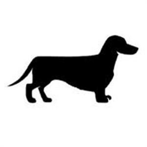 بوک مارک فلزی پیل طرح سگ