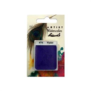 قرص آبرنگ کد 474آقامیری       Violet