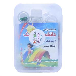 کیت ساخت اسلایم 8عددی دانشمند کد DK4