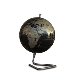 کره جغرافیایی سایز14 پایه هندسی طلایی لاتین ایده