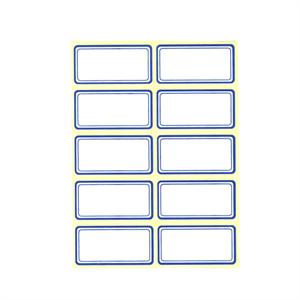 برچسب دورآبی ایرانی کد 6سایز3/5*1/5
