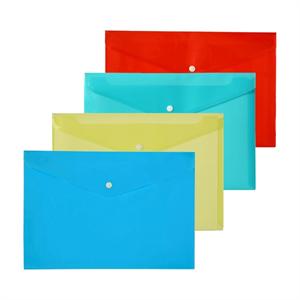 پاکت دکمه دار A5 آبی لیام