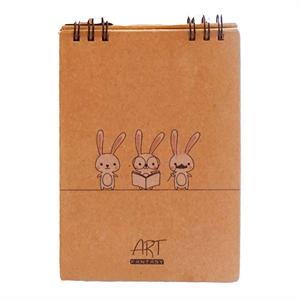 دفترطراحی 50برگ سایزA6 سیمی دوروسخت آرت برگ سری فانتزی کد72401