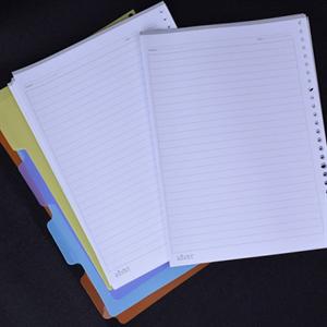 یدک دفتر کلاسوری26حلقه 100برگ خطدار برگ سری راندو کد74402