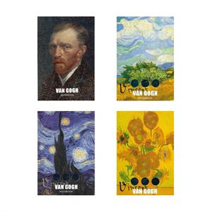 دفتریادداشت سری ونگوگ گلاسه سایز21*14 همیشه