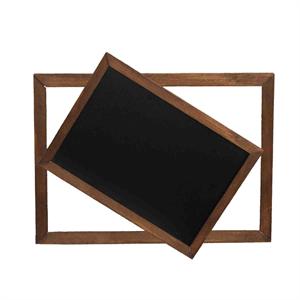 تخته سیاه و وایت برد دورو20* 30پایار