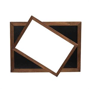 تخته سیاه و وایت برد دورو40* 30پایار