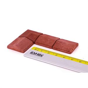 تاج دیواری وسرستون وکنج قرمزمقیاس 1/12 تعداد50عددی اشل 