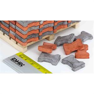 سنگ فرش قفلی مقیاس 1/12 تعداد200عددی اشل